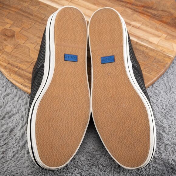 Keds Kate Spade Black Lace Up Platform Sneakers Womens Size 10 - Picture 8 of 8